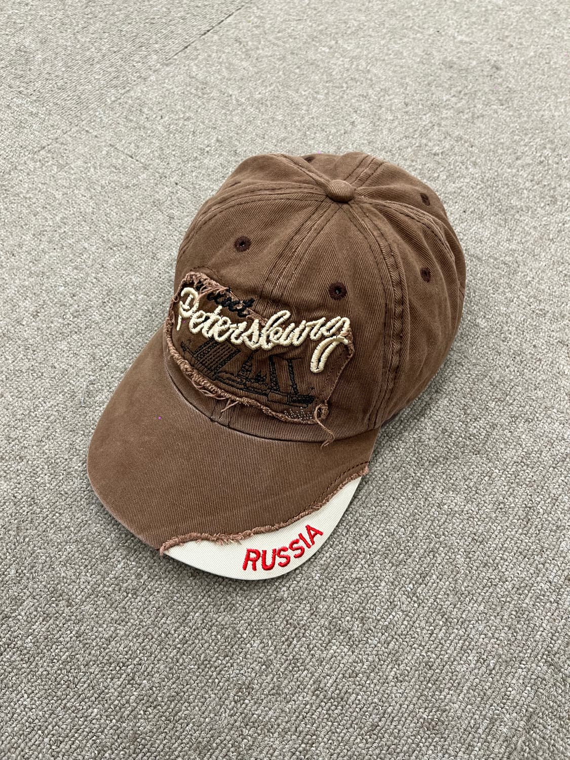 brown vintage cap 상품이미지1
