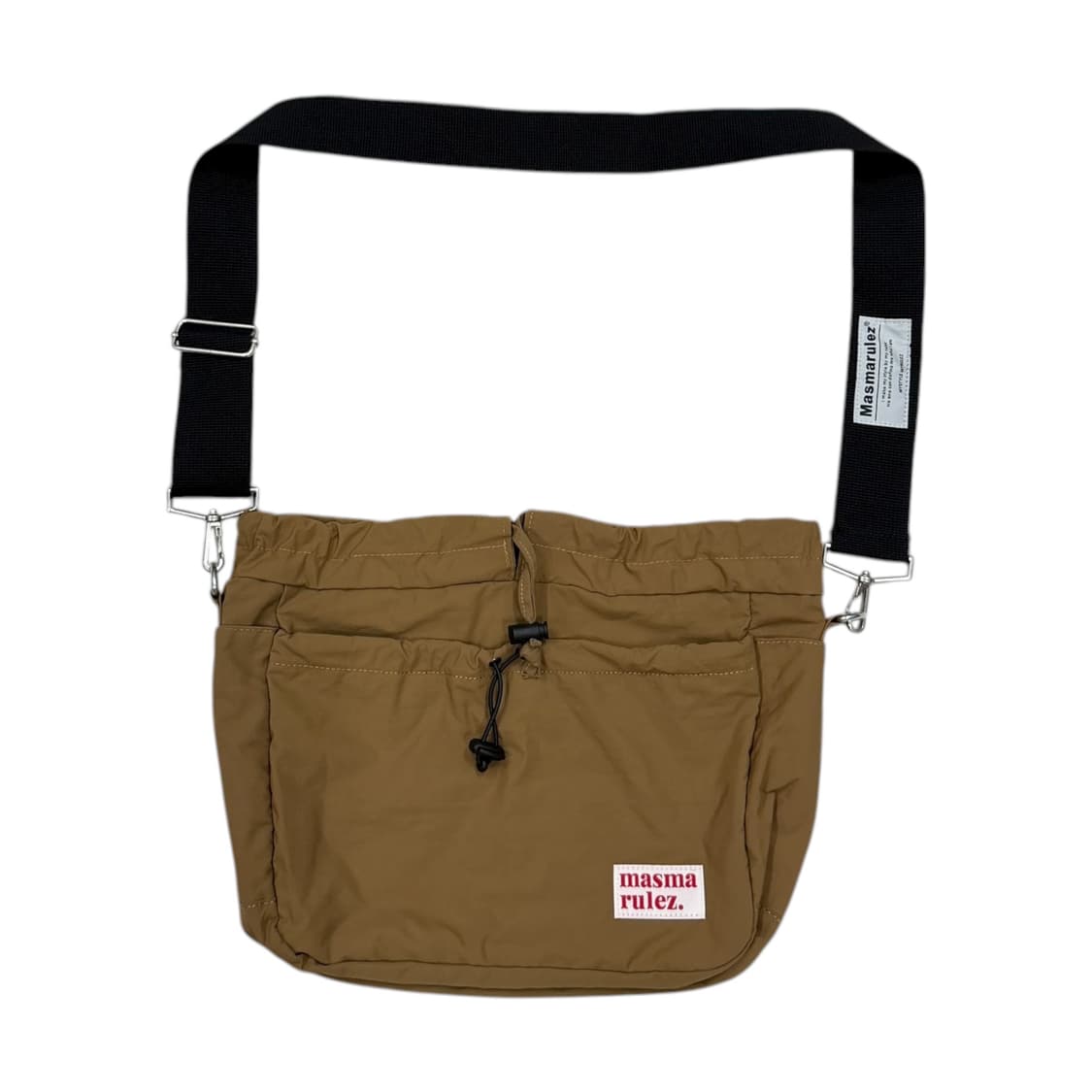마스마룰즈 모리걸 복조리 스트링 크로스백 가방 브라운 상품이미지1