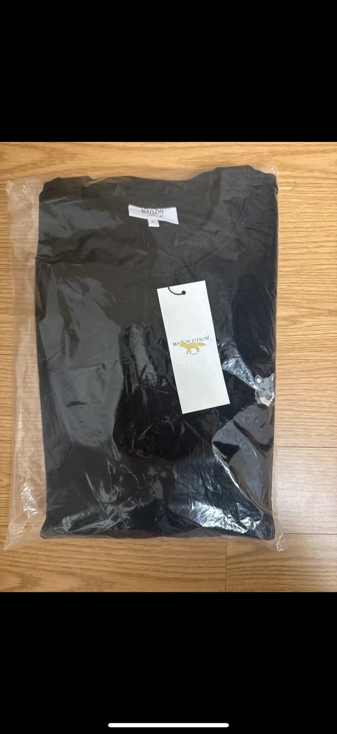 (무료배송, 정품) 메종키츠네 맨투맨 블랙 상품이미지1
