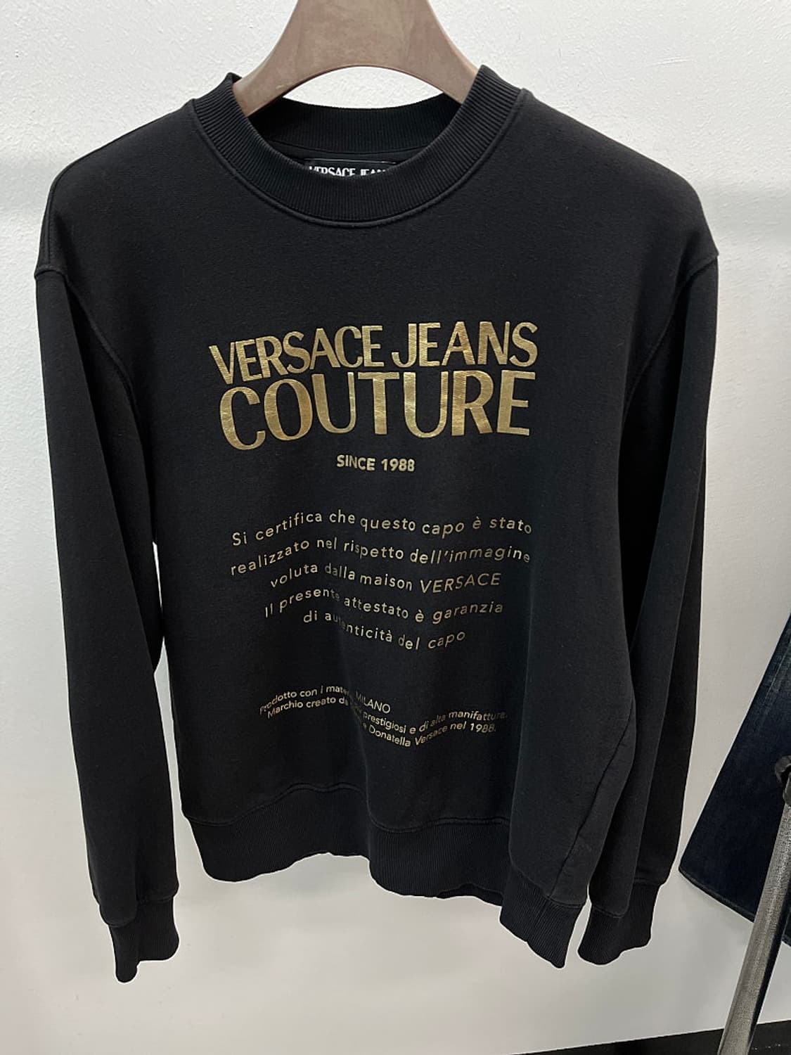 100) 베르사체 신형 꾸뛰르 맨투맨  상품이미지1