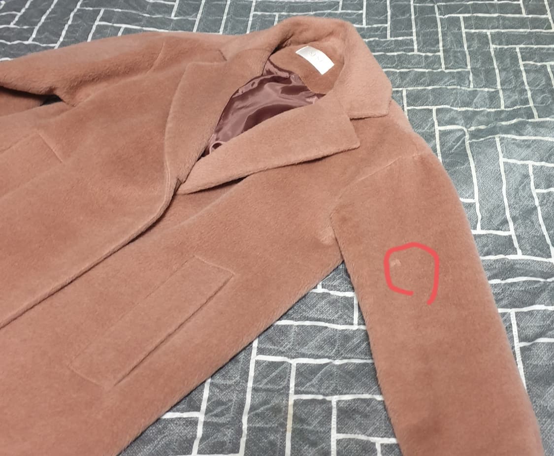 한섬 SJSJ 오버핏 라마68% 브러쉬드 코트 (55) 상품이미지7