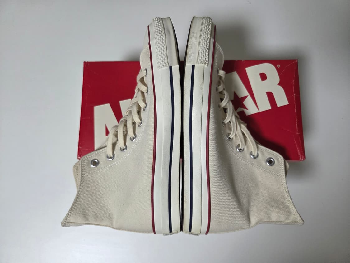 [270] 컨버스 재팬 J 하이 옥스 내츄럴 화이트 일본 제이 상품이미지4