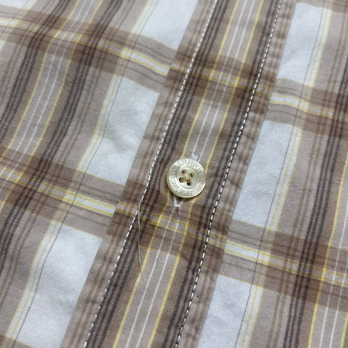 Carhartt 칼하트 체크패턴 반팔셔츠 상품이미지5