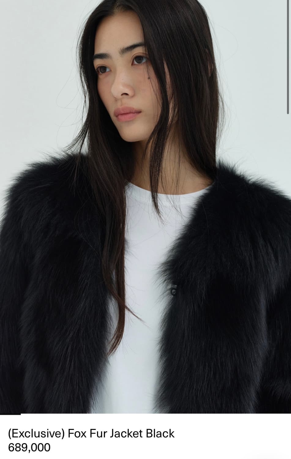 ORE 오어 폭스 퍼 자켓 상품이미지1