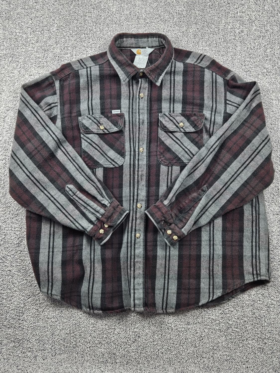 90's USA 칼하트 워크셔츠 ( 2XL ) / 9601 상품이미지2