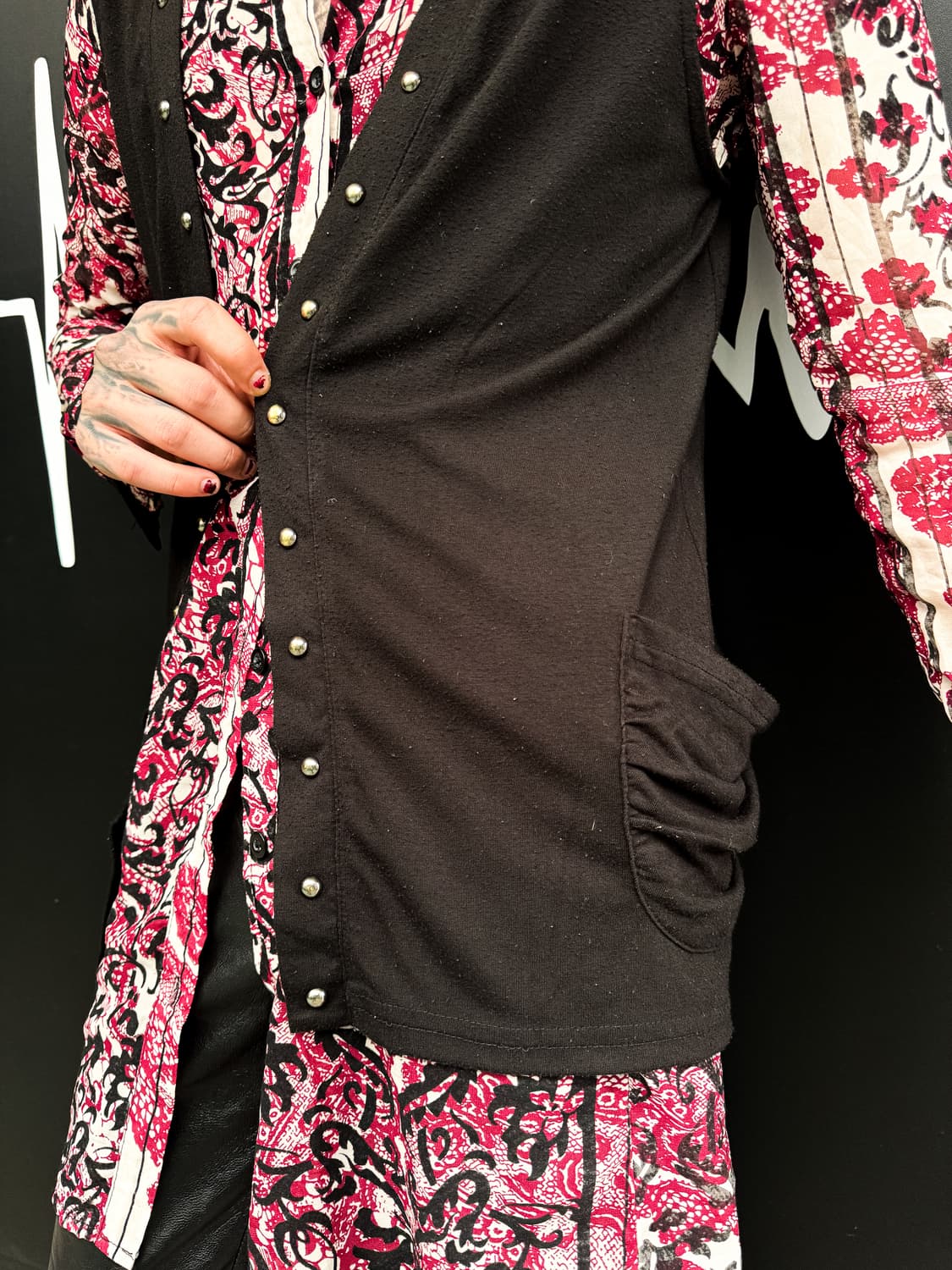 Fine NINE BLACK LABEL – Studded Vest 상품이미지8