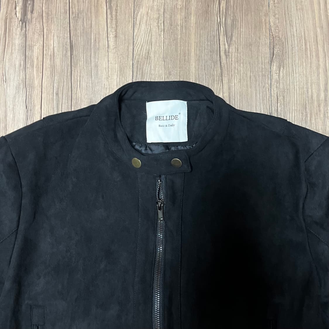 vintage suede blouson(black) 상품이미지5