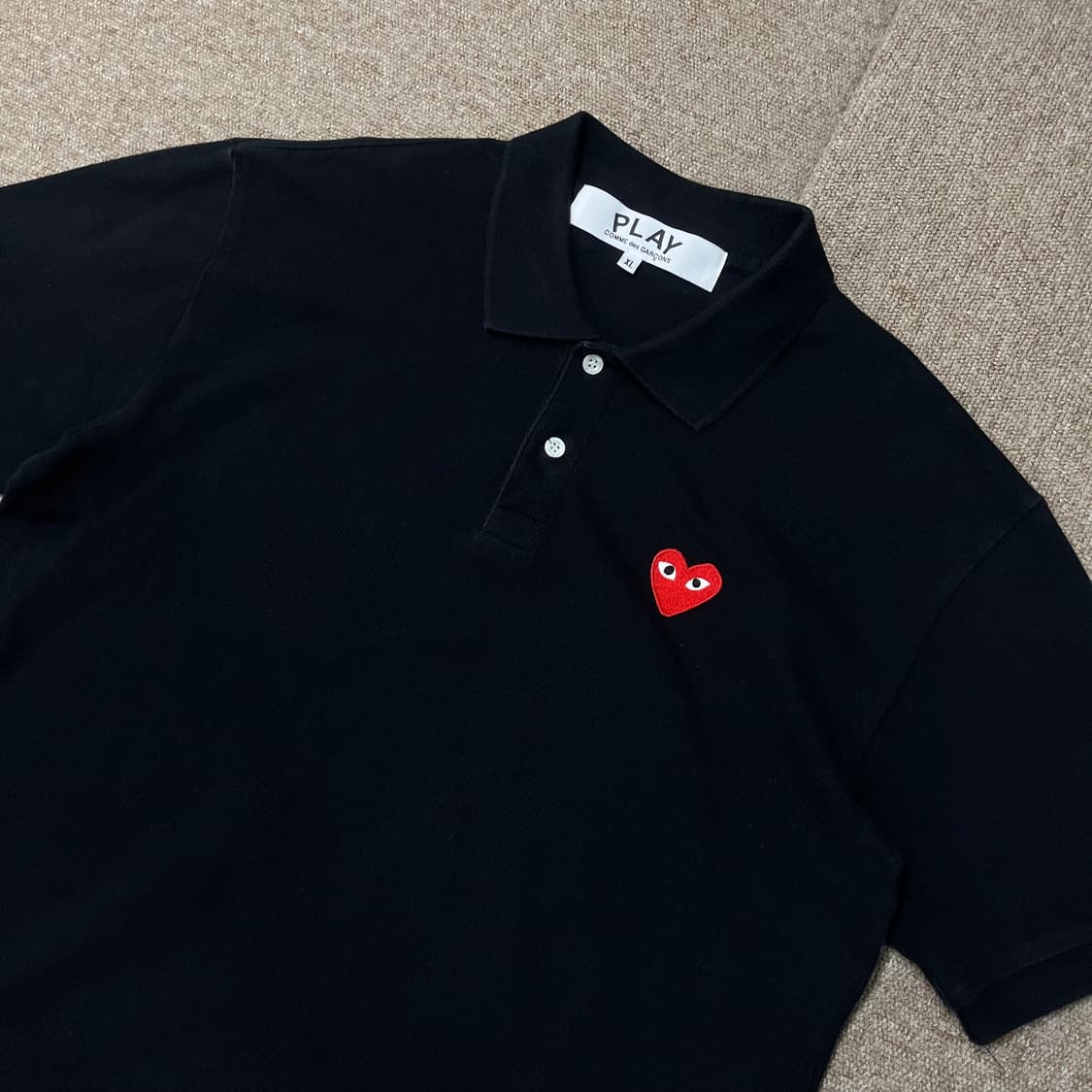 매장판 꼼데가르송 반팔 카라티 상품이미지3