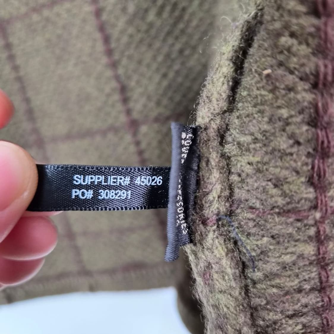 RRL Ralph Lauren 윈도우페인 체크 램스울 니트 베스트 M 상품이미지8