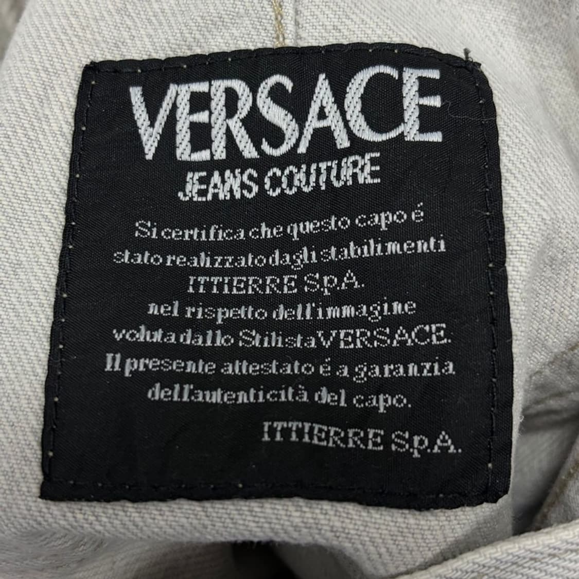 베르사체 꾸뛰르 데님팬츠 v1465 상품이미지9