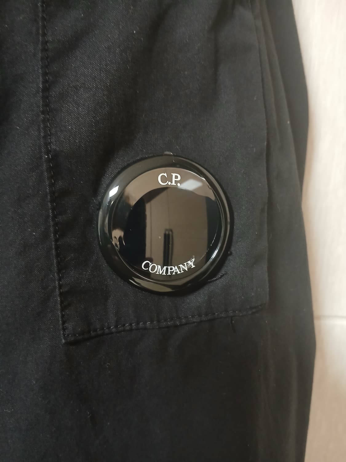 CP컴퍼니 오가닉 오버셔츠 블랙 XL 새상품 상품이미지2