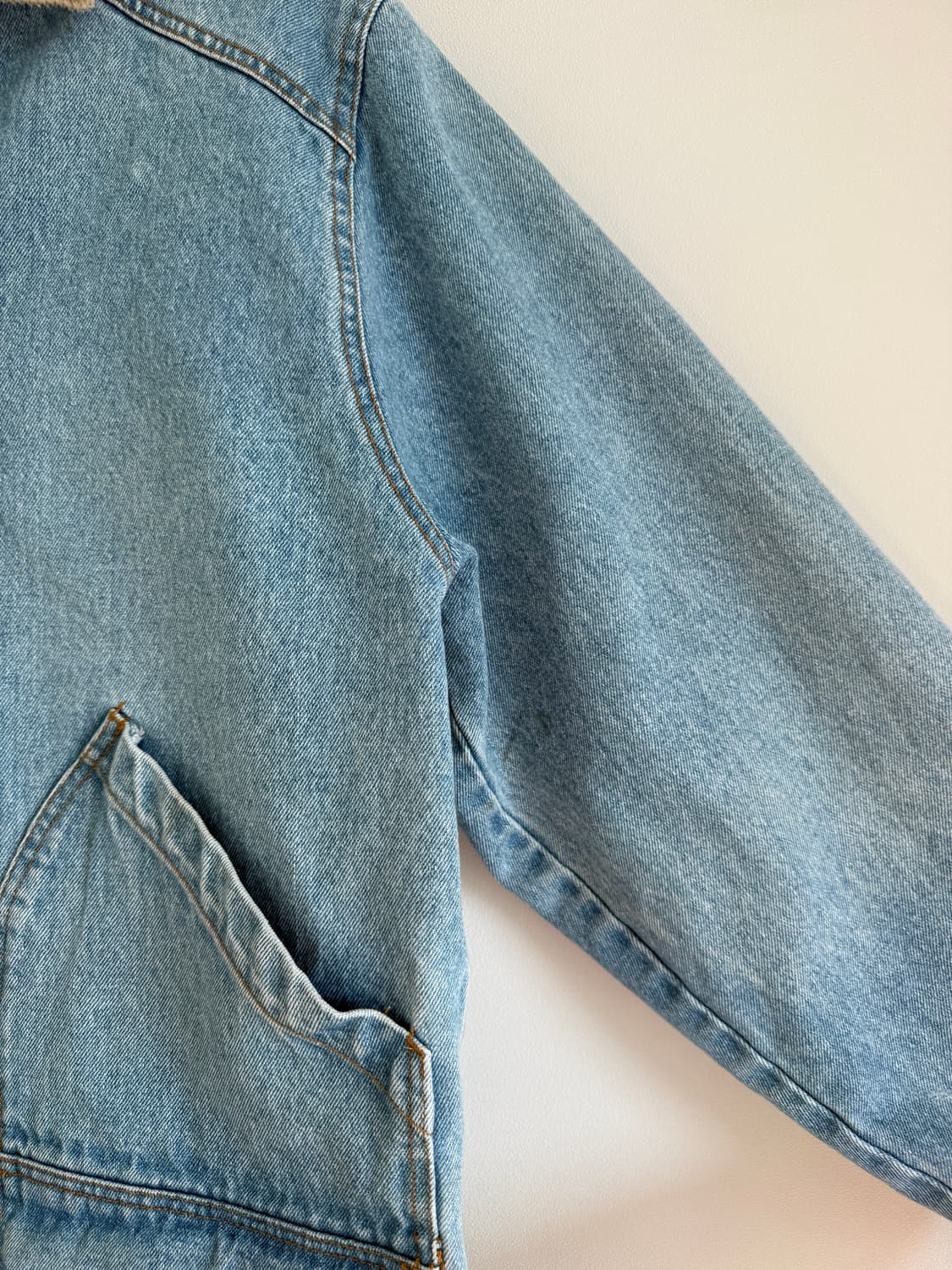 KENJI 데님 커버울 상품이미지4