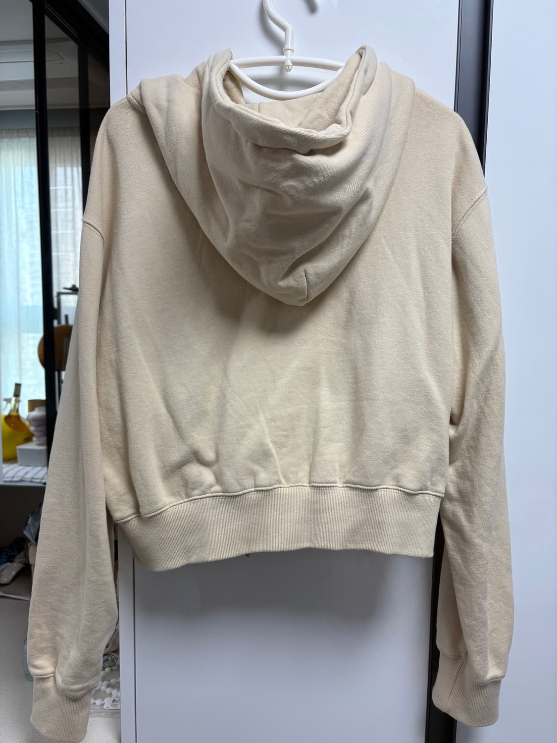 Sinoon 시눈 로즈 프릴 후드집업 버터 상품이미지4