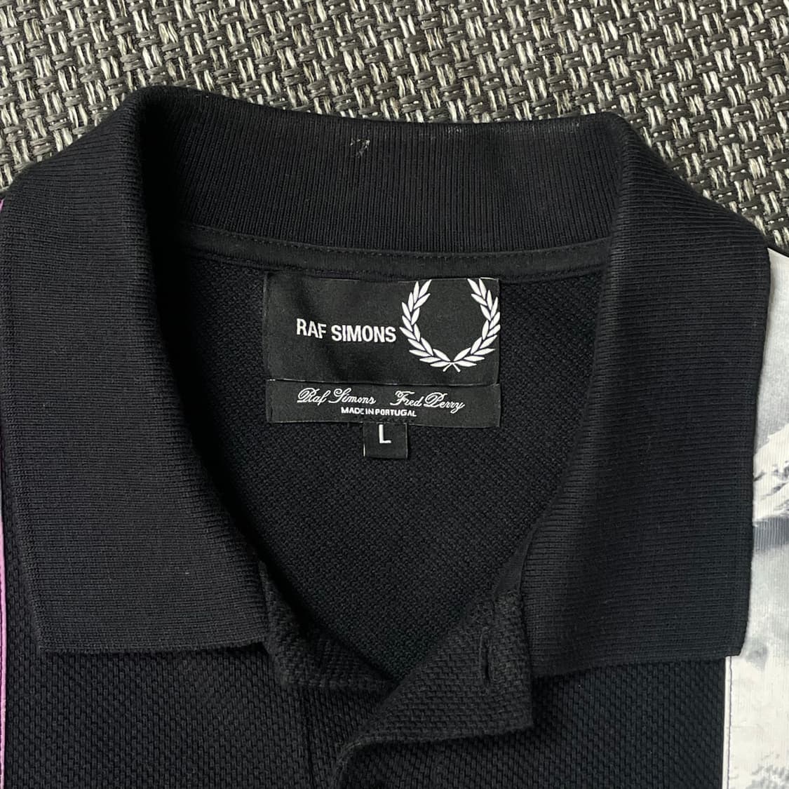 라프시몬스x프레드페리 폴로PK 반팔 티셔츠 L 상품이미지4