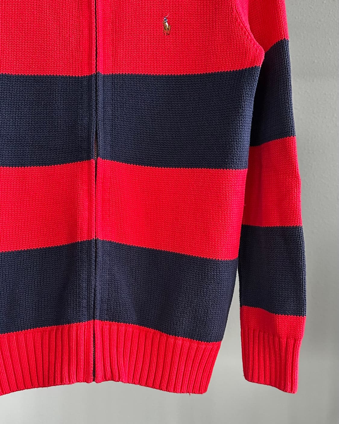 [S]폴로 랄프로렌 단가라 여성 니트 집업 상품이미지5