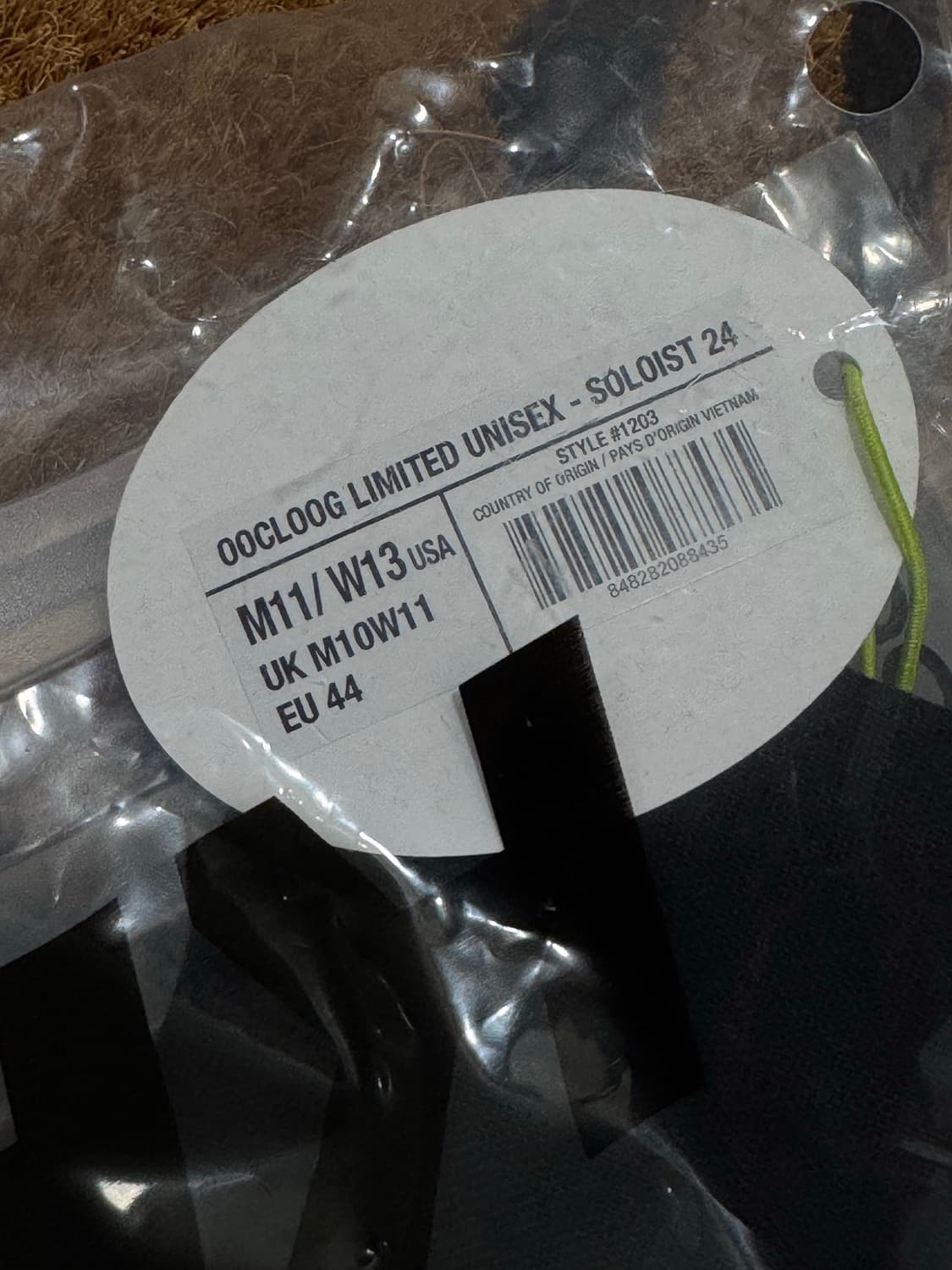 [US11, 290] 우포스 솔로이스트 클로그 블랙 상품이미지3