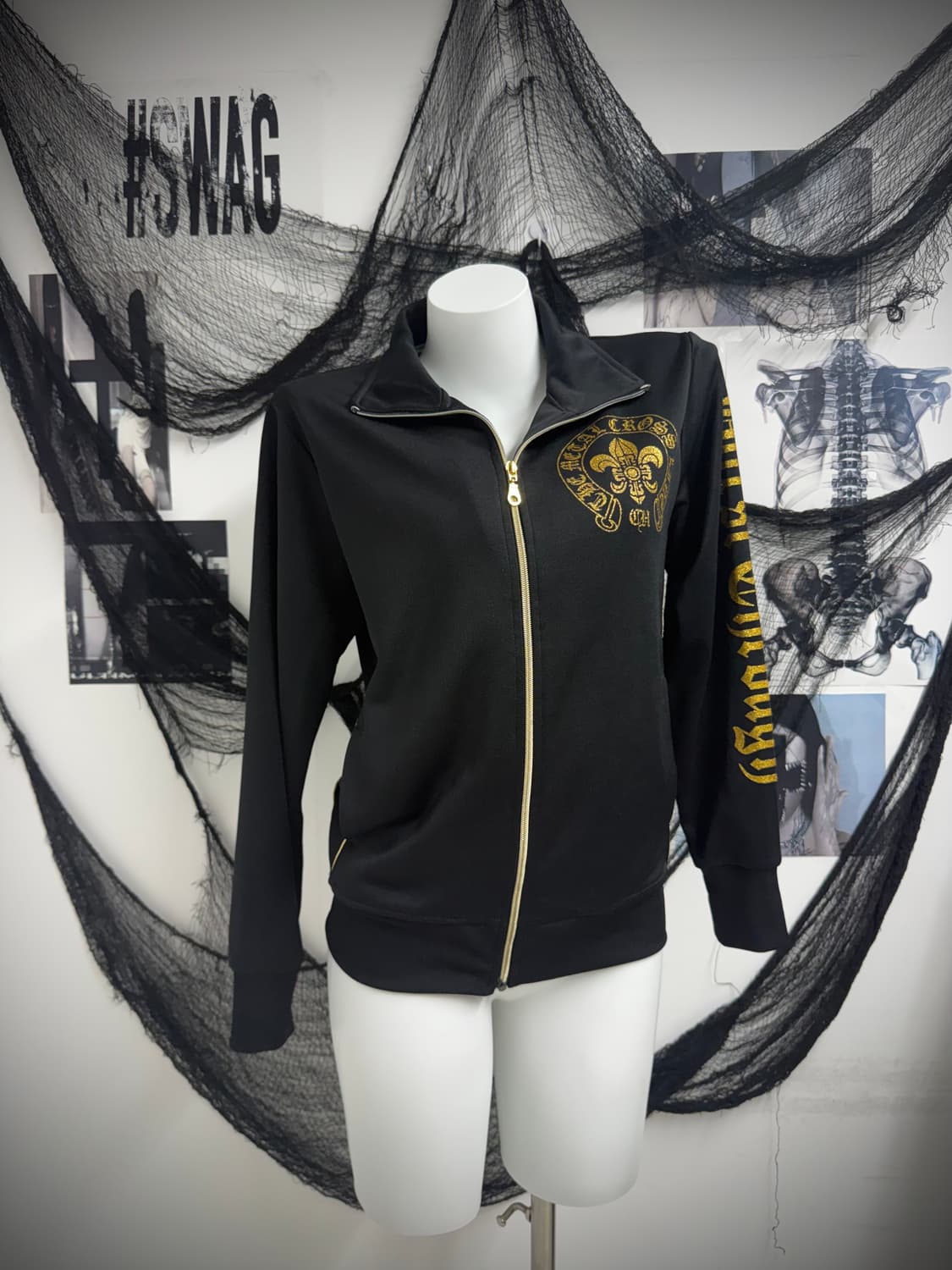 Fleur lettering printed jersey 상품이미지8