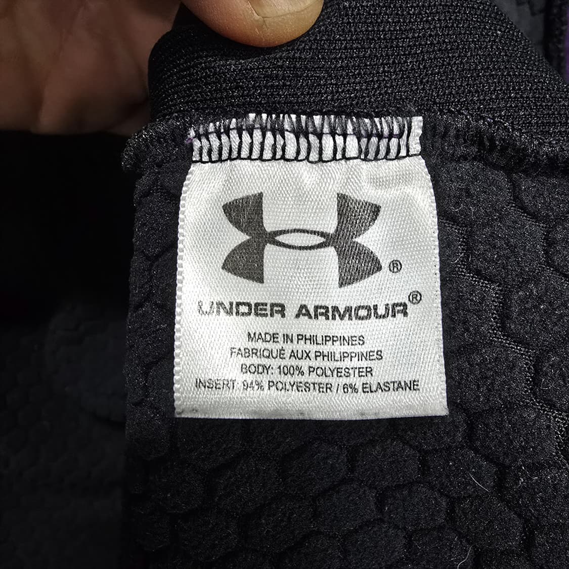 언더아머(Under Armour) 콜드기어 집업 자켓 퍼플 S 상품이미지6