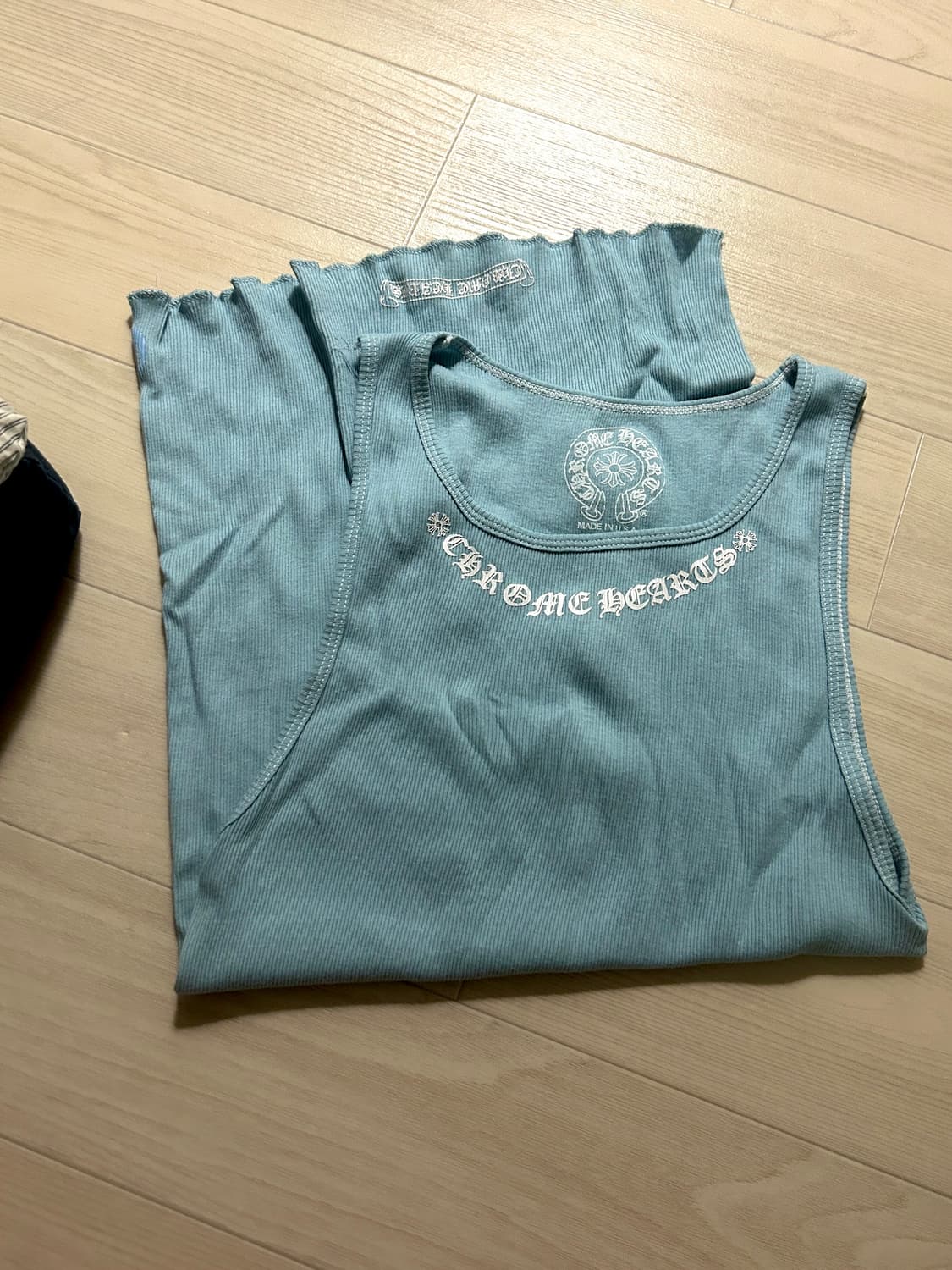 크롬하츠 러브유 탱크탑 나시 슬리브리스 M 상품이미지3