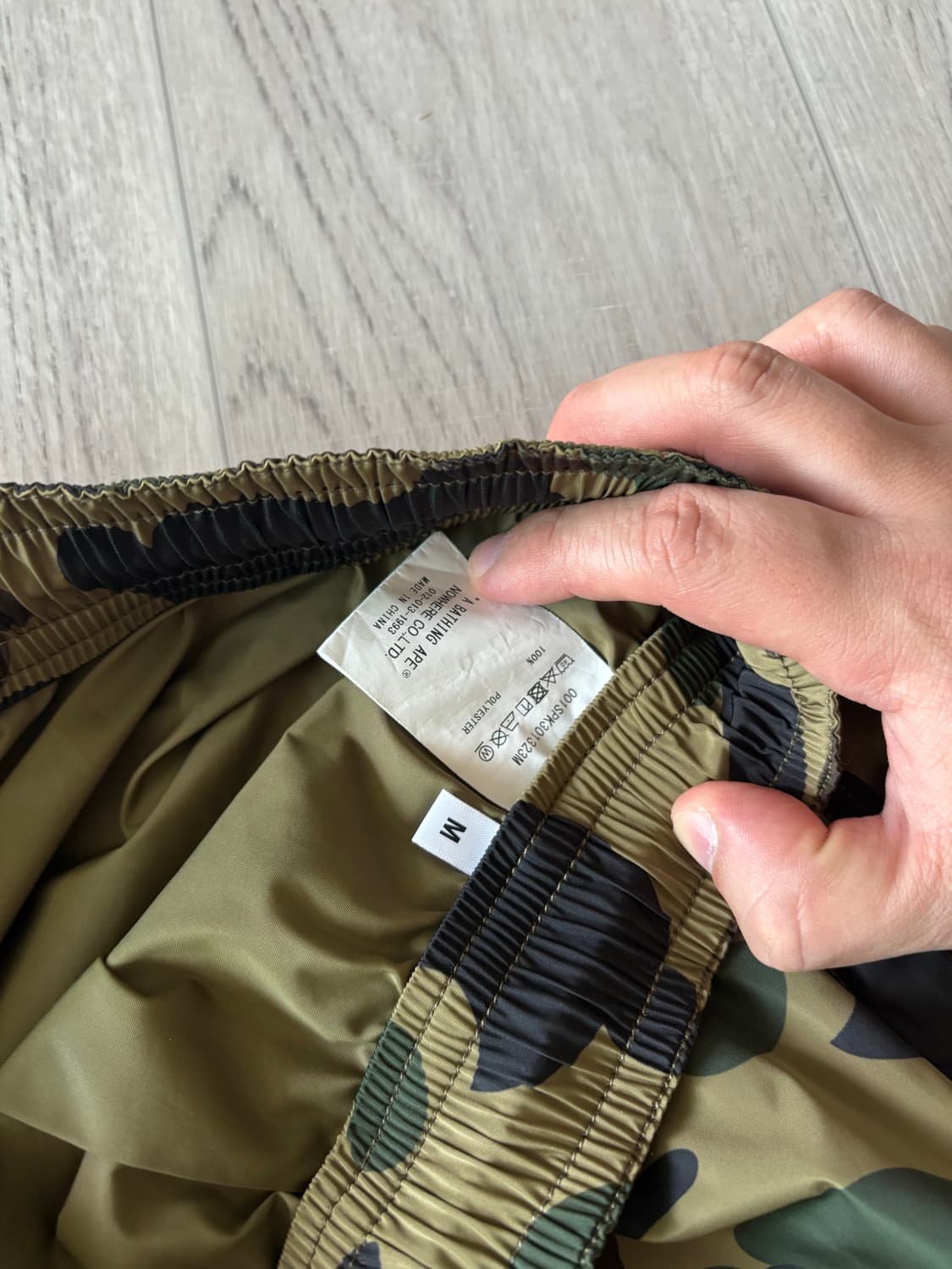 [M] 베이프 1st 카모 쇼츠 상품이미지5