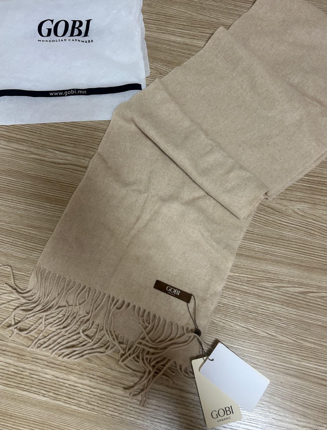 고비 캐시미어 머플러  상품이미지2