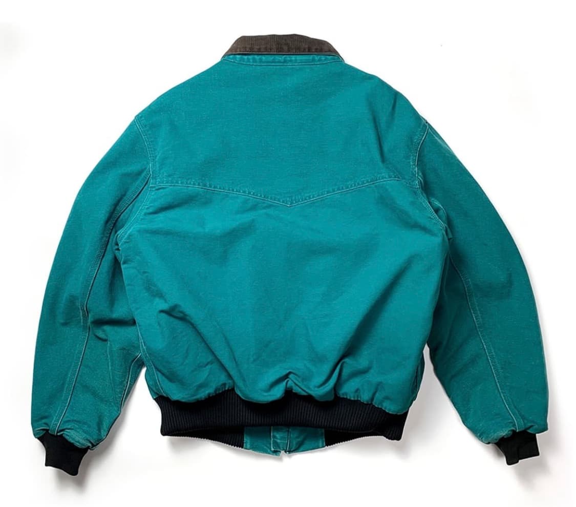 90s칼하트 산타페 자켓 아쿠아 carhartt jacket J12AQU 상품이미지3