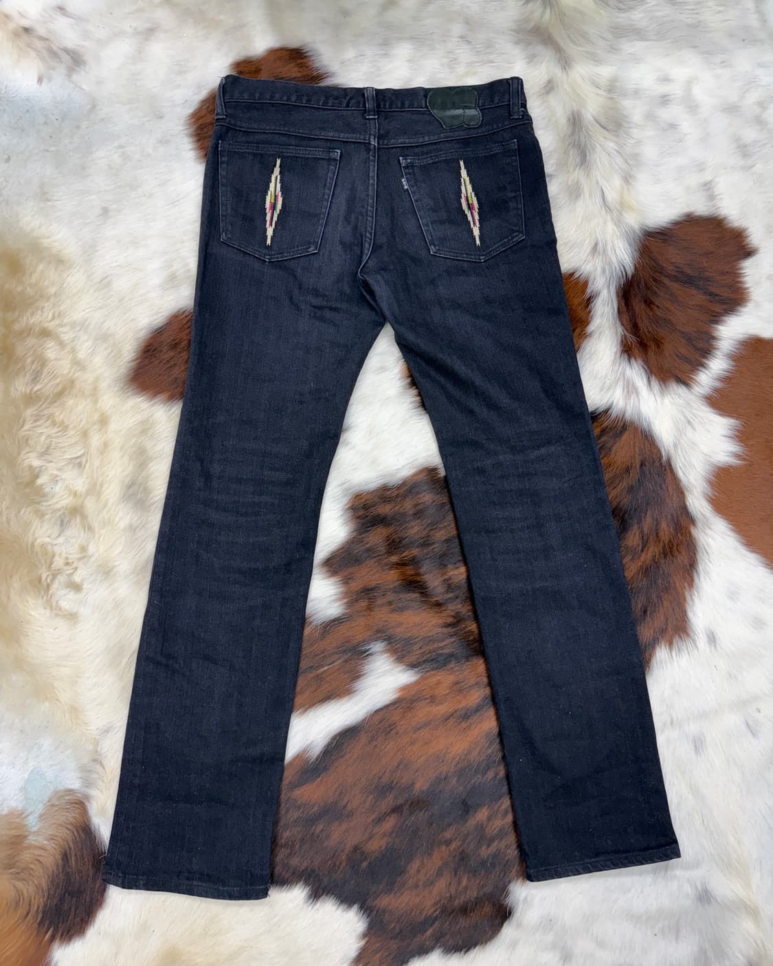 넘버나인 05AW 오르테가 블랙 진 상품이미지6