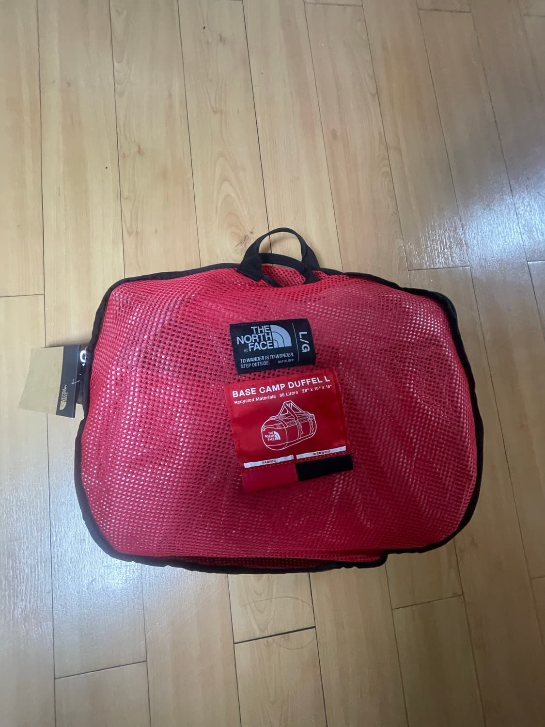노스페이스 베이스캠프 더플백 라지 95L 새상품 상품이미지10