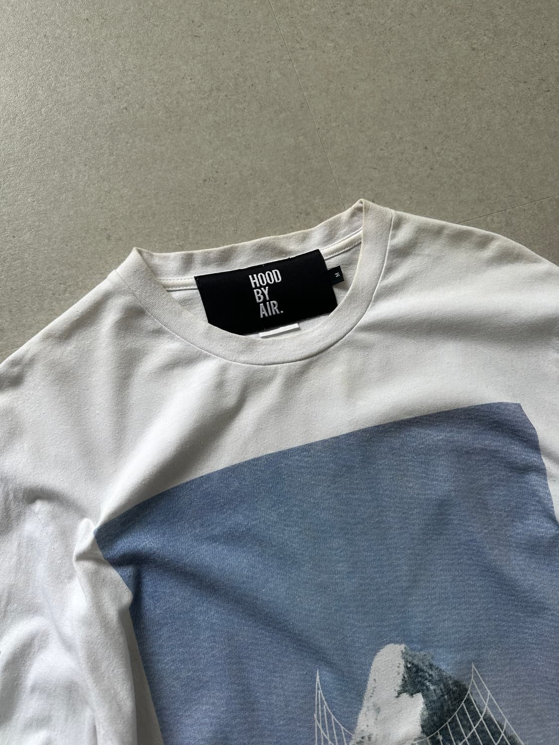 후드바이에어 3D 마운틴 그리드 롱슬리브 상품이미지7