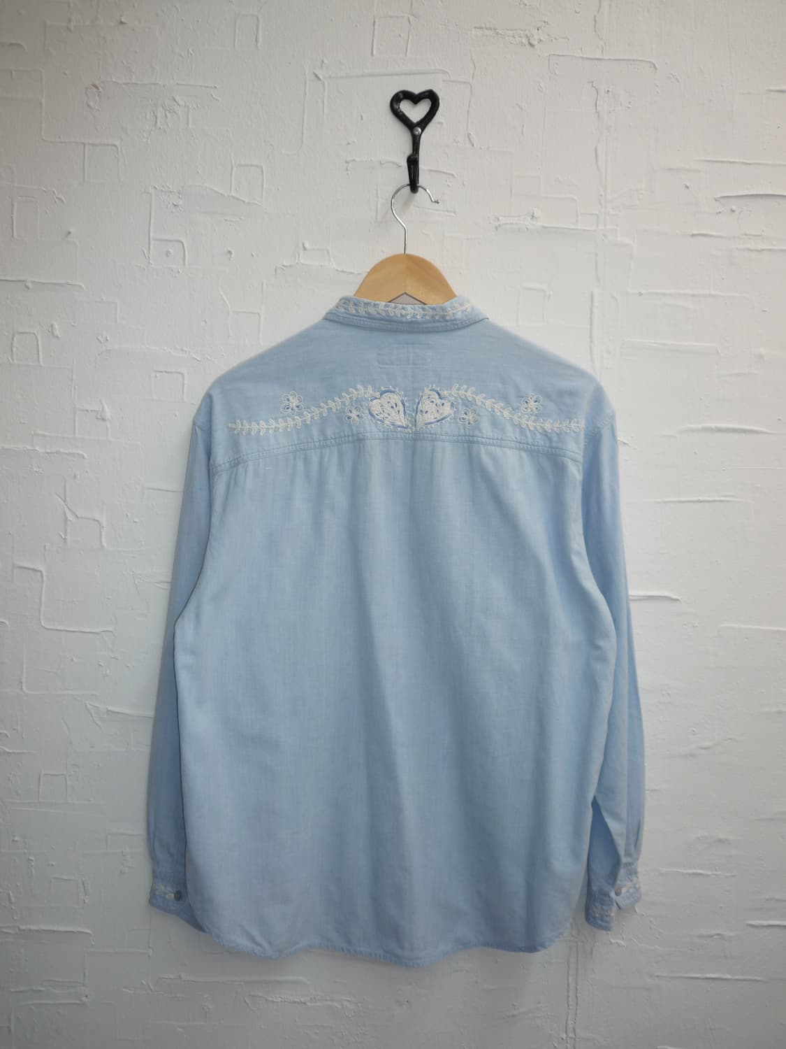 Heart skyblue shirts 상품이미지6