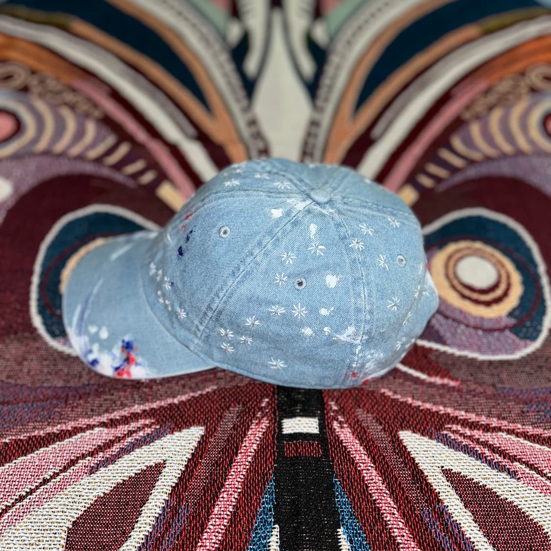 [Custom] 나이키 클럽 스우시 데님 캡 상품이미지2