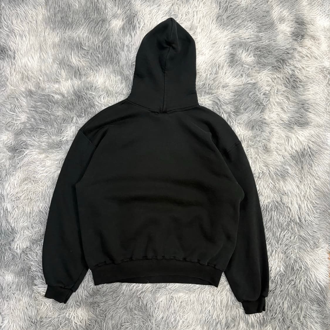 90s 러셀 후드 블랙 Russell Hoodie Black 상품이미지8