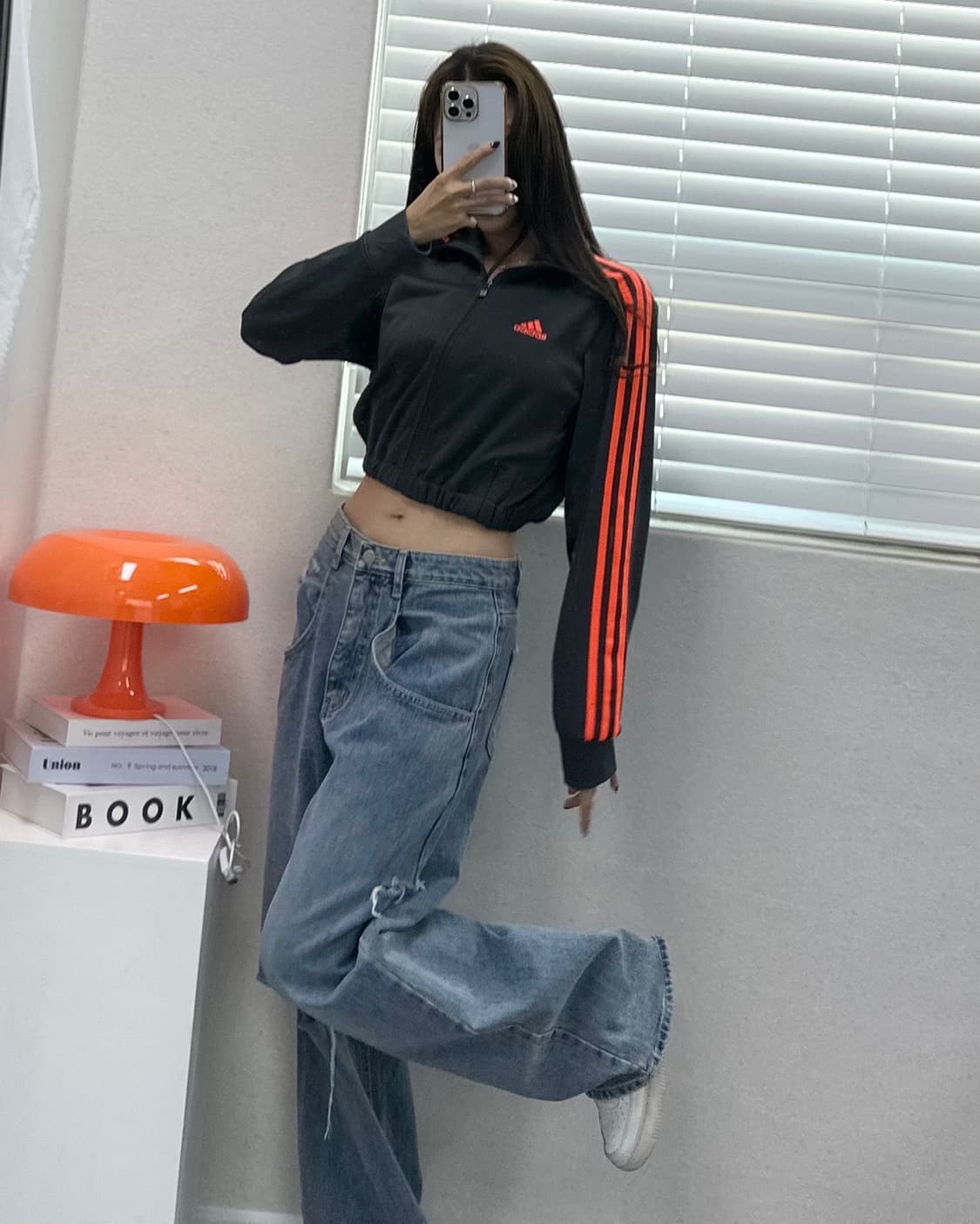 (WOMEN)아디다스 크롭 져지-M749 상품이미지7