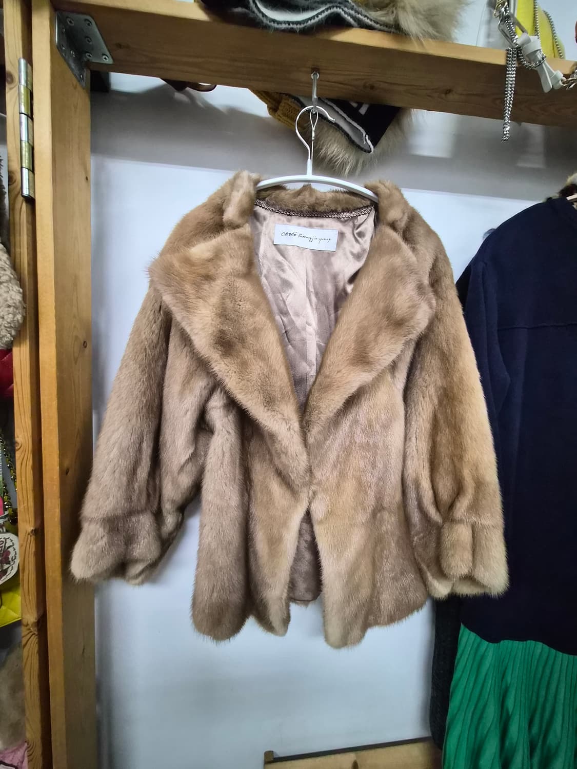 오브제 플래티넘 벌룬밍크자켓 상품이미지3