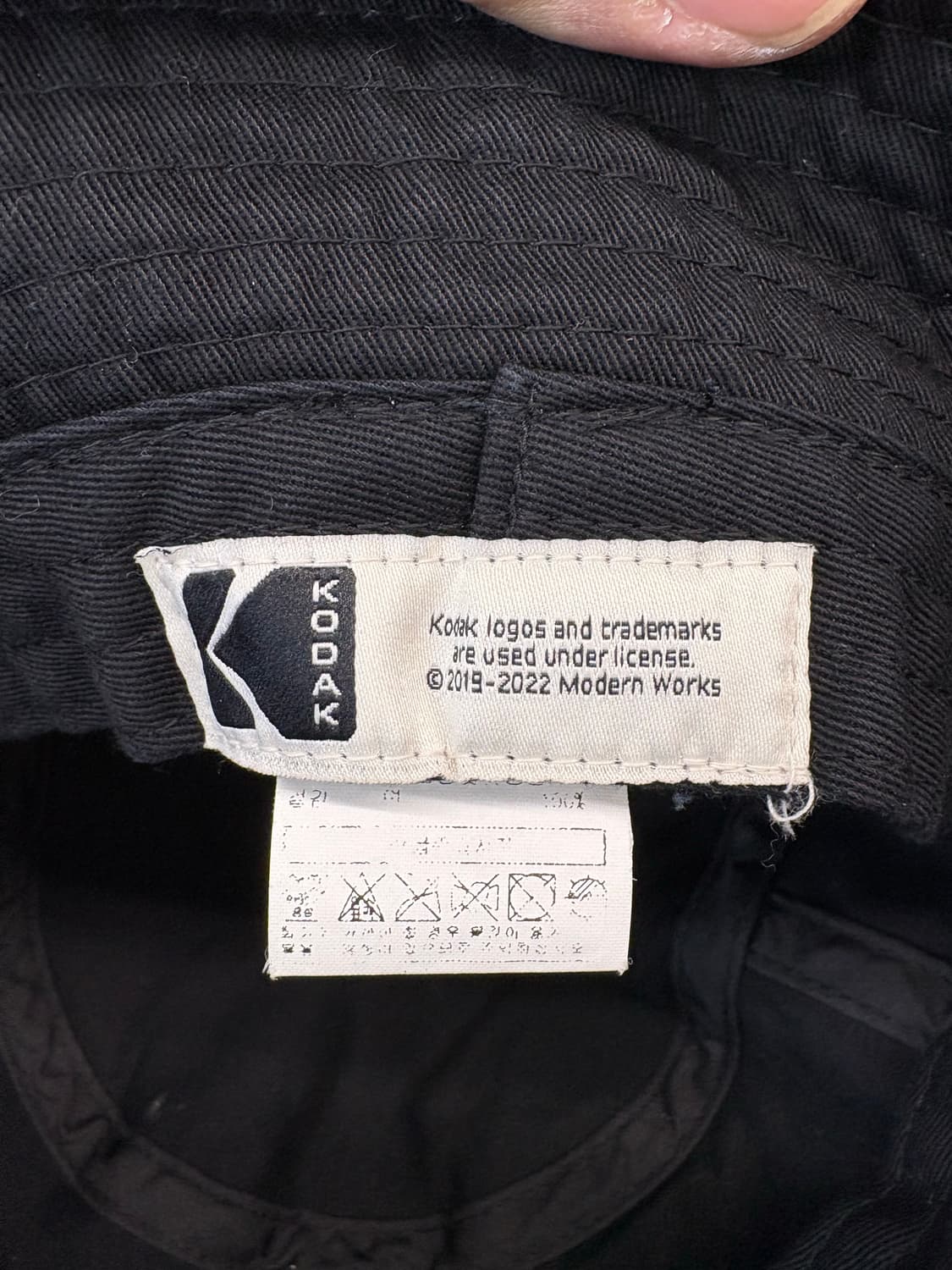 Kodak 코닥 버킷햇 블랙 상품이미지5