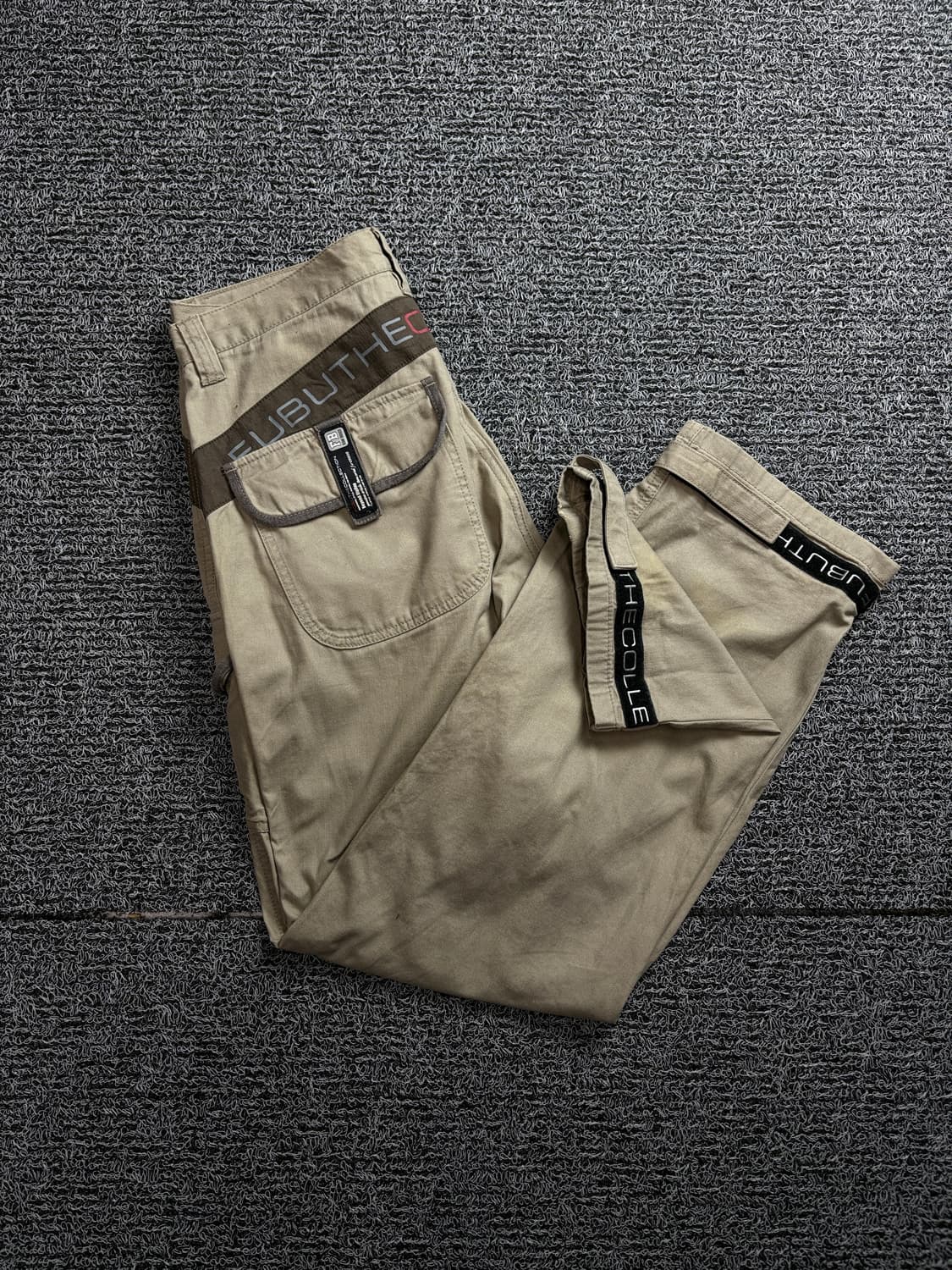 00s 후부 y2k 올드스쿨 카고 퍼티그 팬츠 1459 상품이미지1