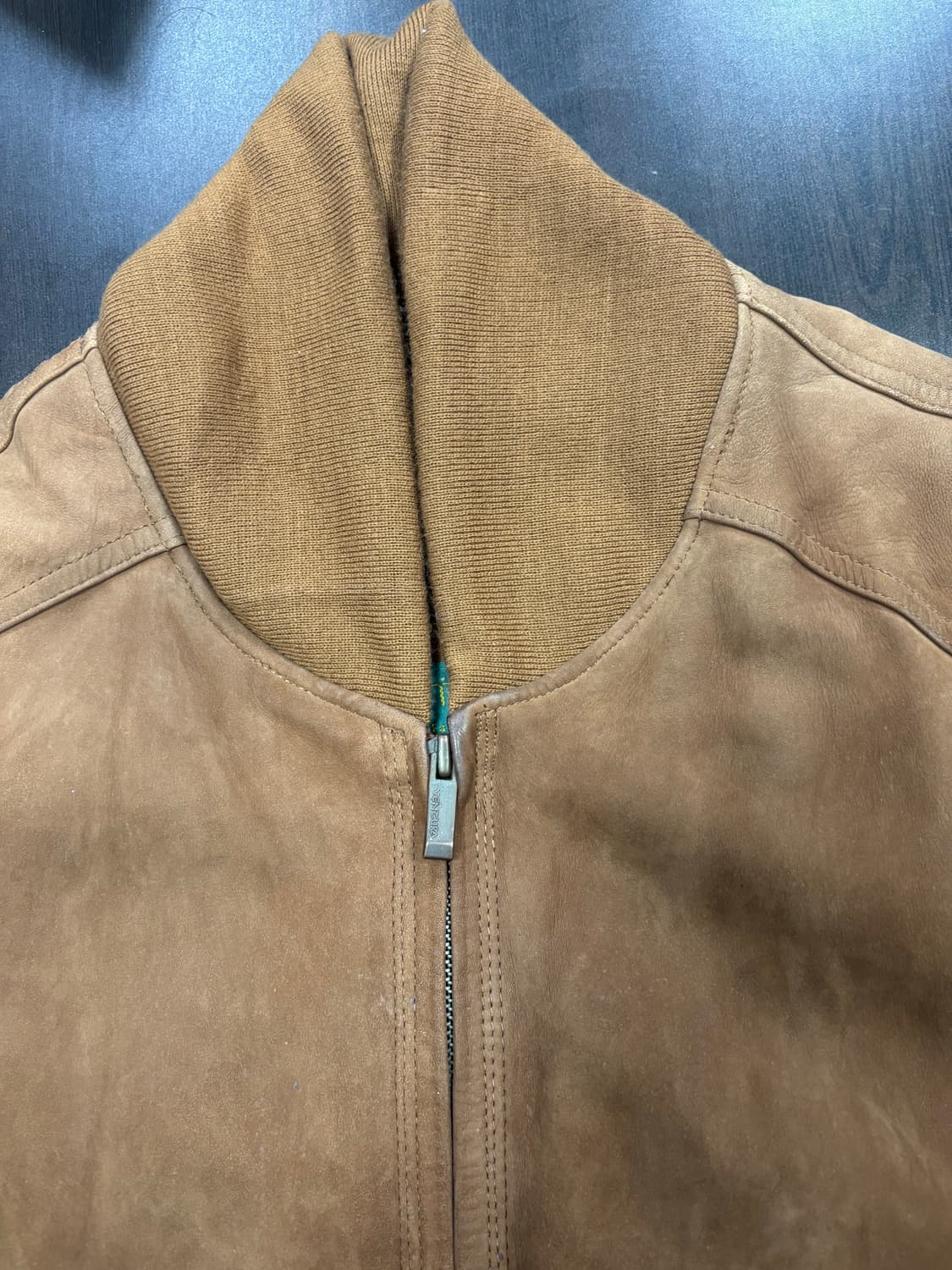 브라운 스웨이드 자켓 무스탕 상품이미지6