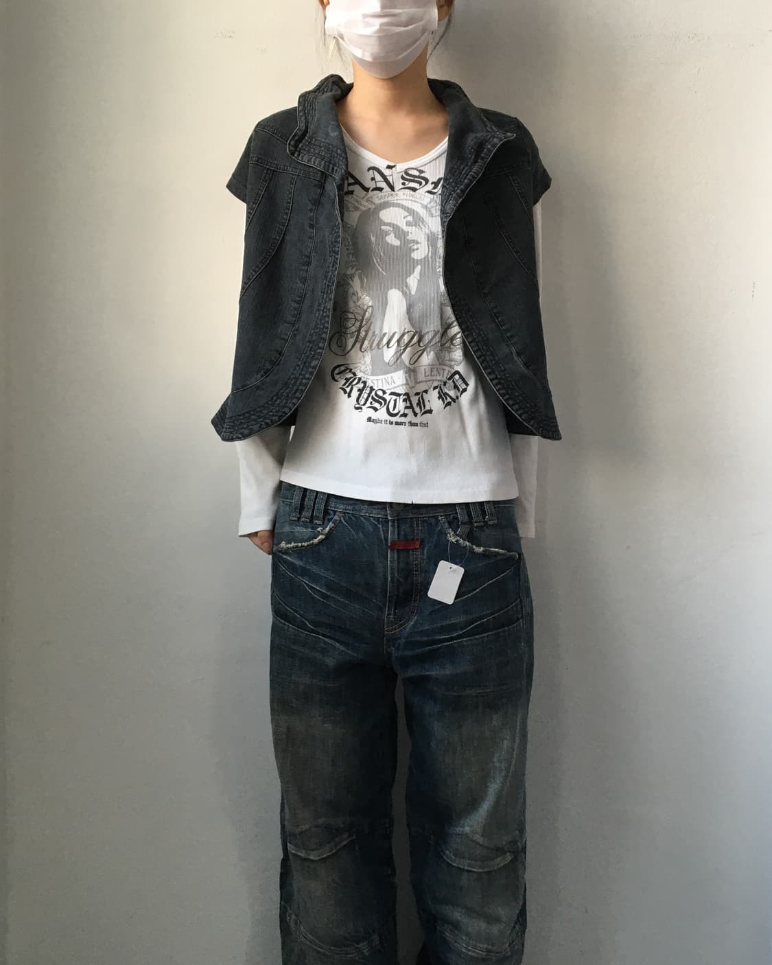 Line detail half sleeve jacket 상품이미지6