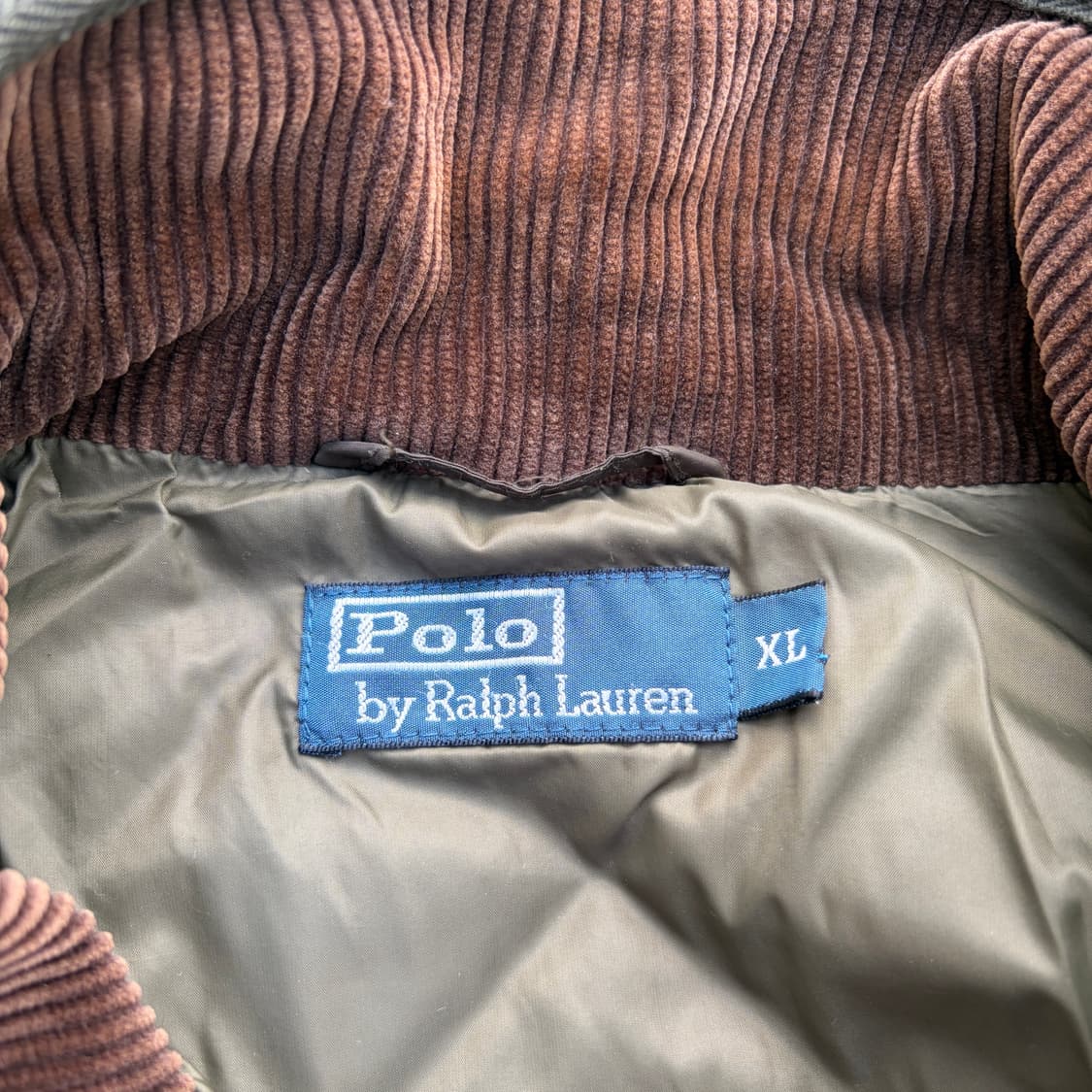 XL)폴로 랄프로렌 카키 퀄팅 투웨이 자켓 상품이미지7