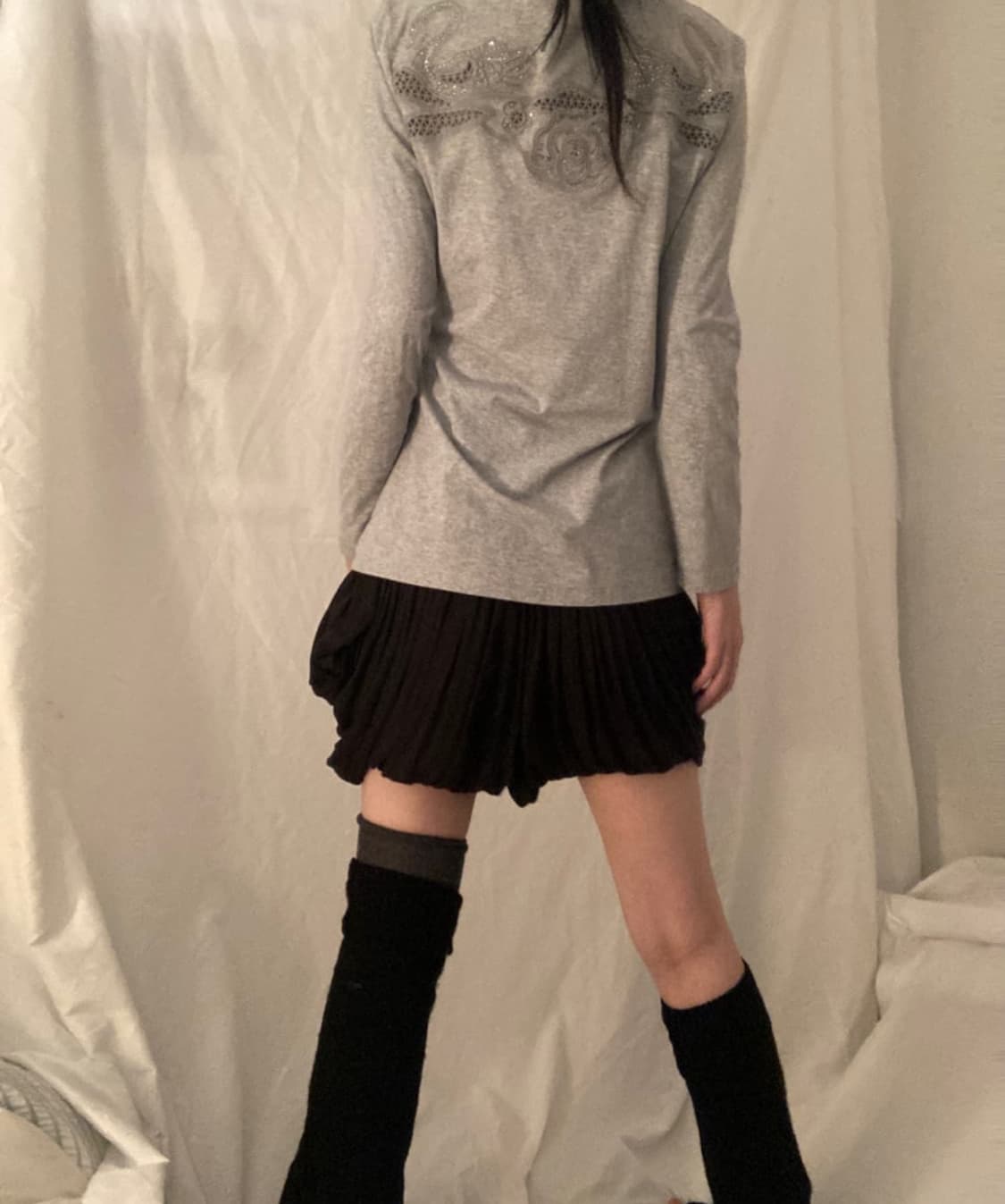balloon shirring skirt pants 상품이미지4