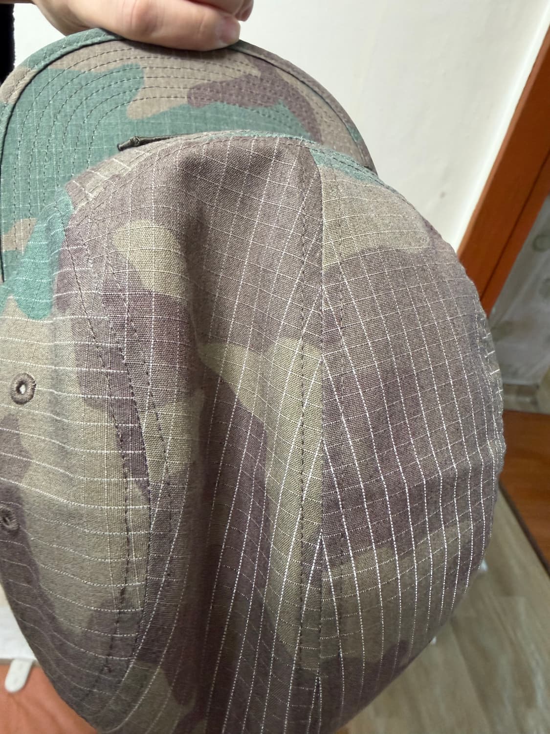 슈프림 리플렉티브 립스탑 캠프캡 우드랜드 카모 (24SS) 상품이미지5