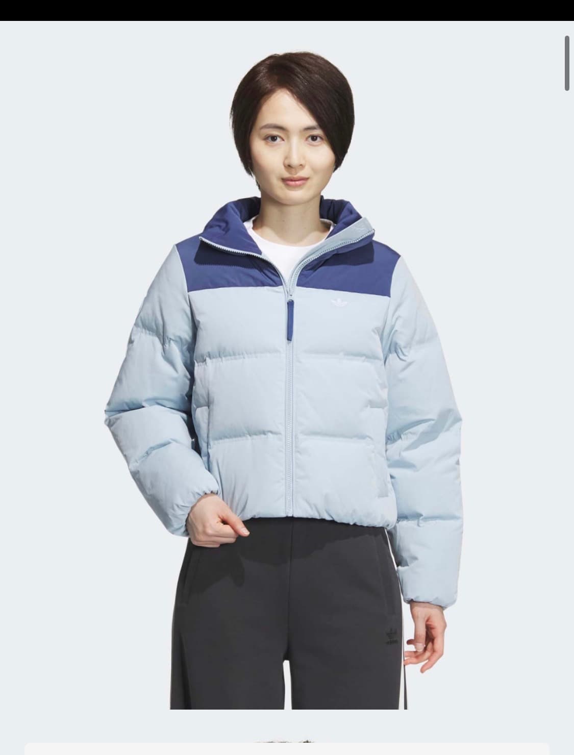 아디다스 숏 다운 패딩 새상품 상품이미지2