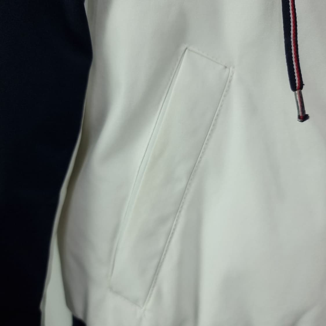 [타미힐피거] 빅로고 후드 봄버 자켓 네이비 M18492 상품이미지10