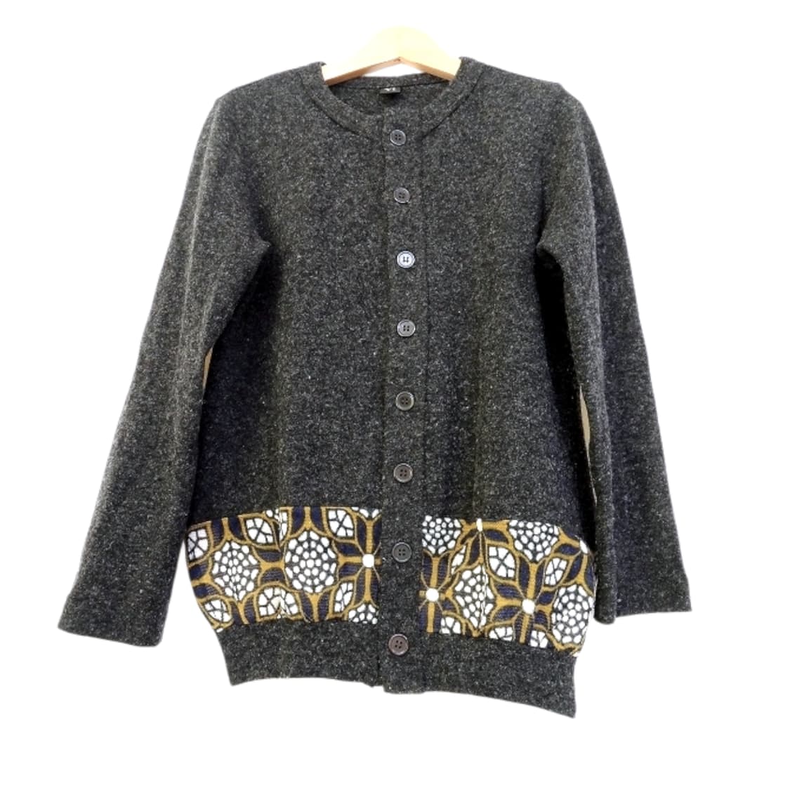 요지 야마모토 와이즈 울 캐시미어 가디건 상품이미지1