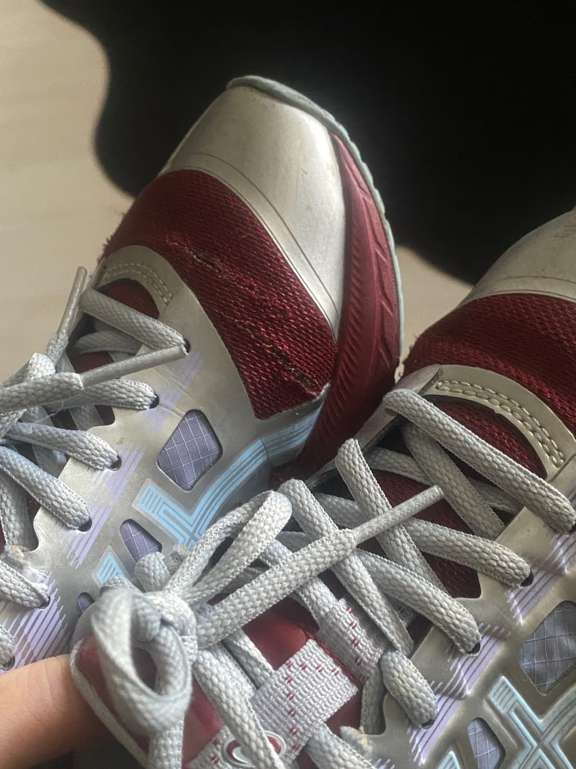 아식스 젤 컨텐드 5 비트쥬스 퓨어실버 230 상품이미지5