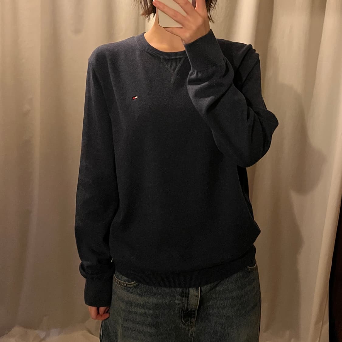 타미힐피거 라운드 니트 상품이미지2