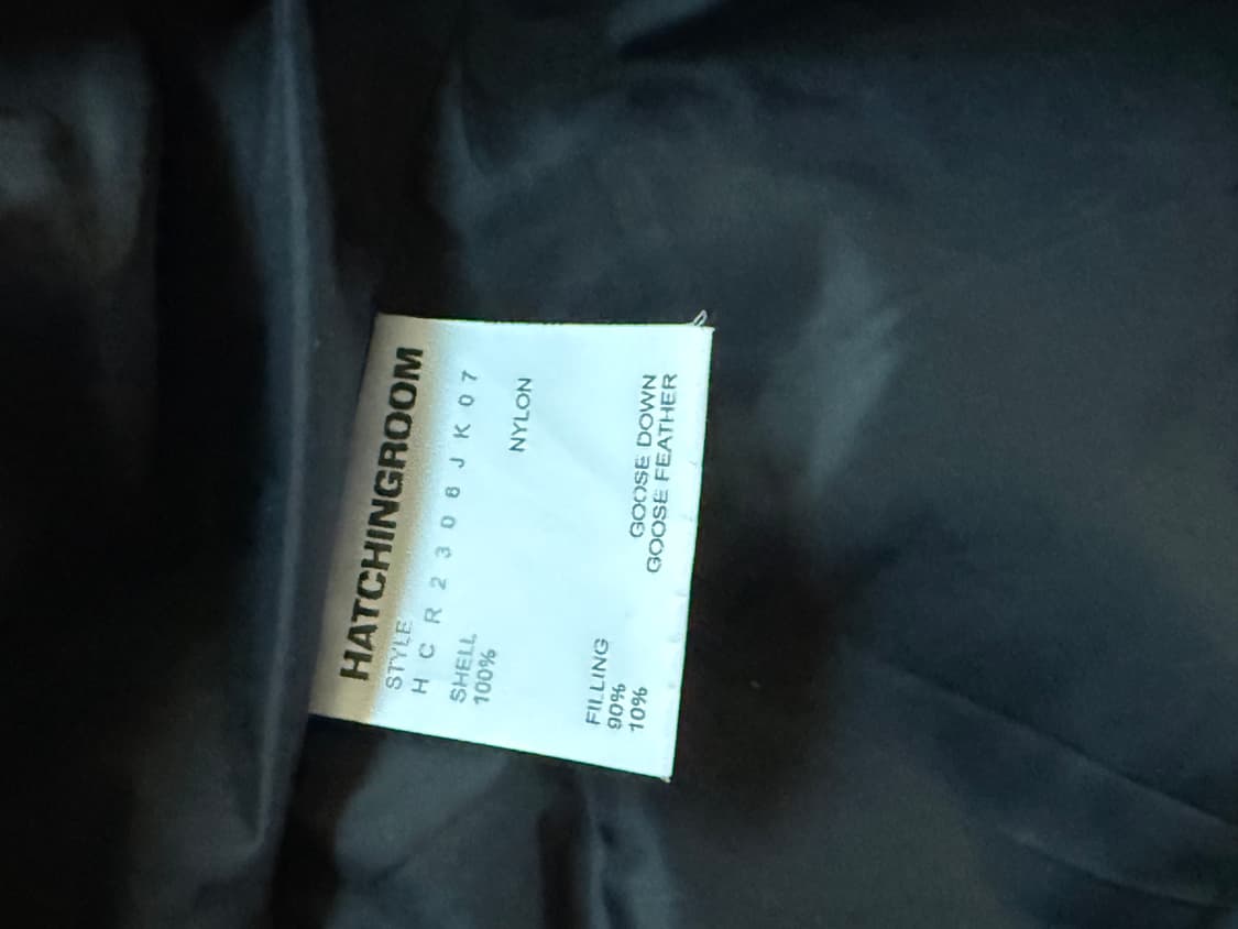 해칭룸 웹 구스다운 푸퍼 3사이즈 상품이미지5