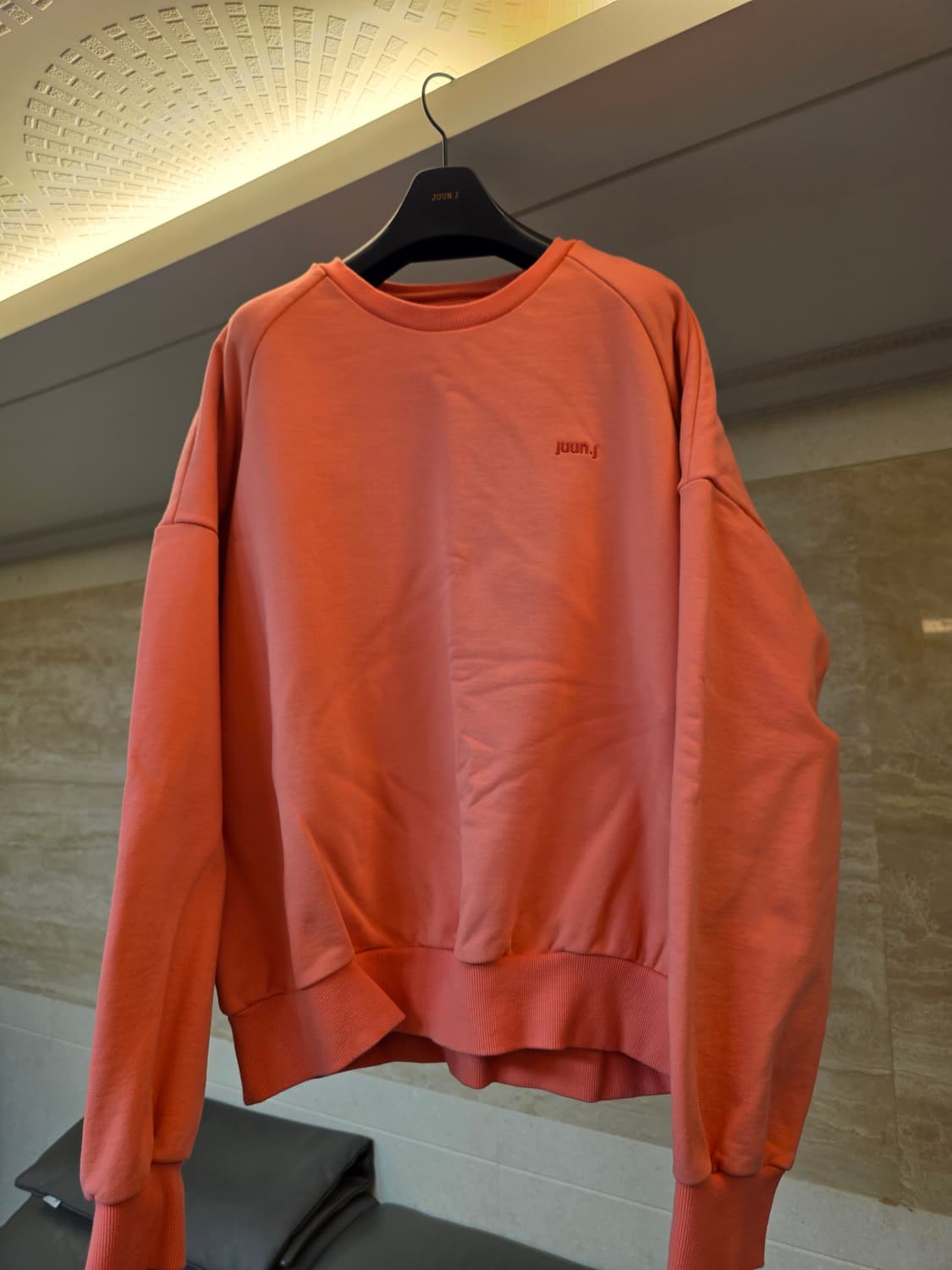 [M]준지 서울소울 맨투맨 핑크 상품이미지1