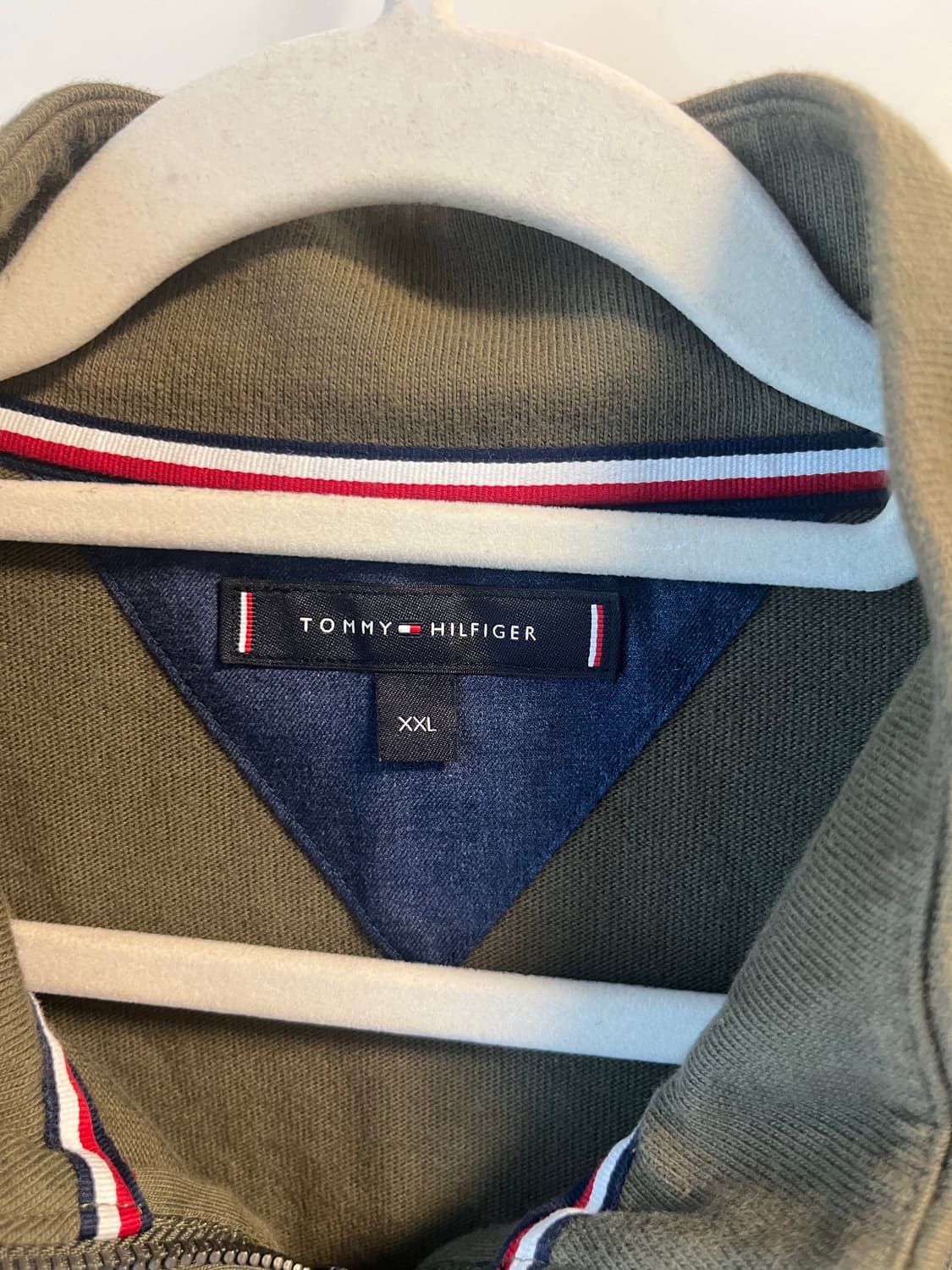 타미힐피거 니트 반집업 상품이미지3