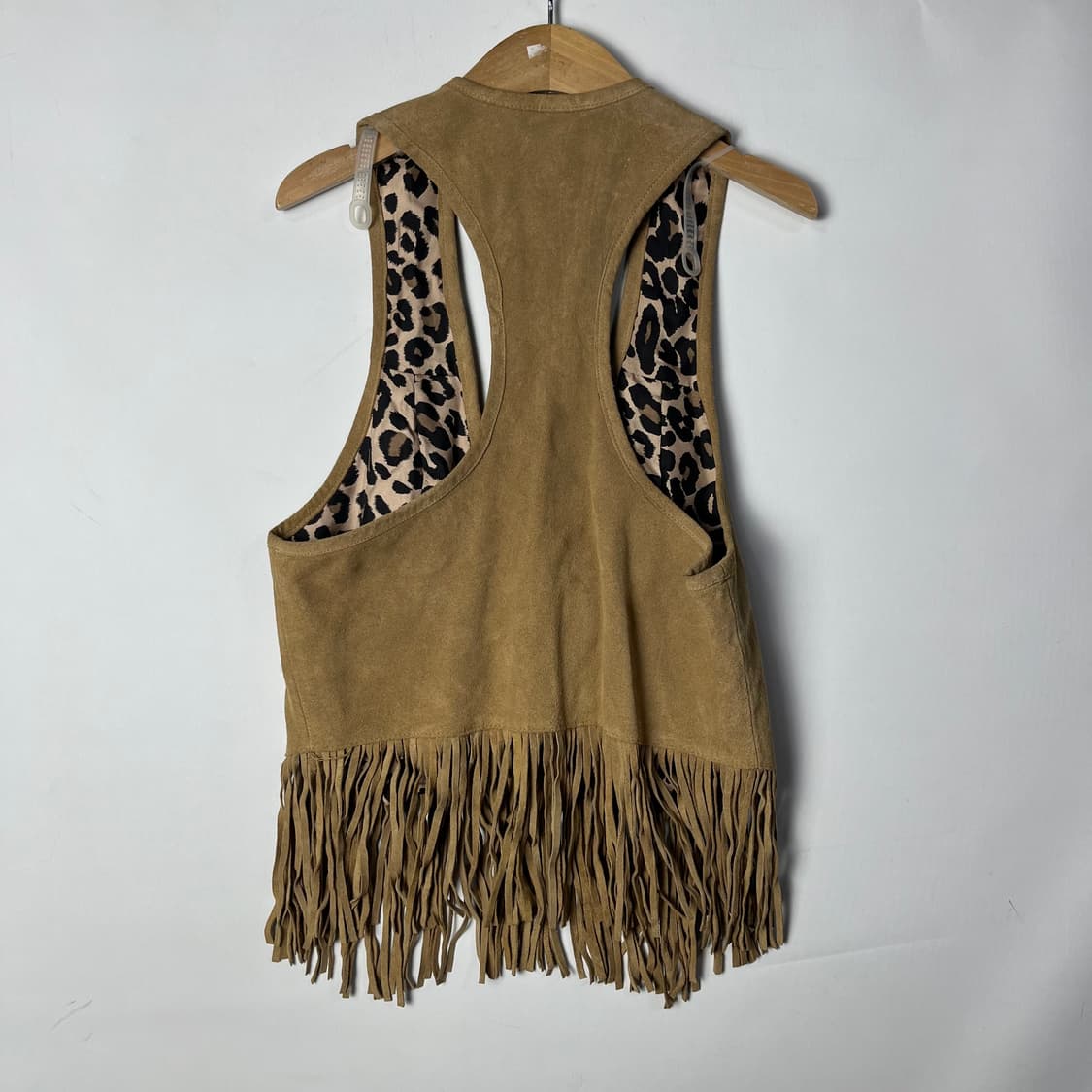 [True Religion] 트루릴리전 스웨이드 프린지 베스트 상품이미지2